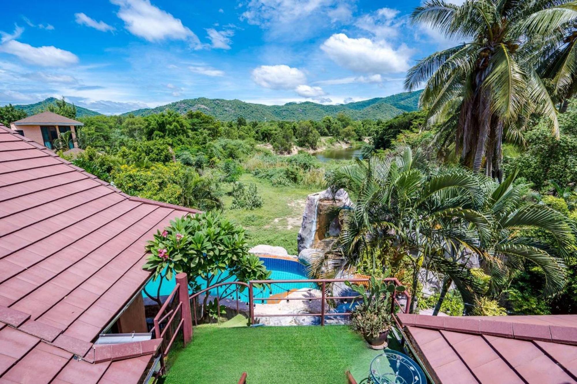 Huahin I-Din Poolvilla วิลล่ากลางธรรมชาติ วิวภูเขา เป็นส่วนตัว 외부 사진